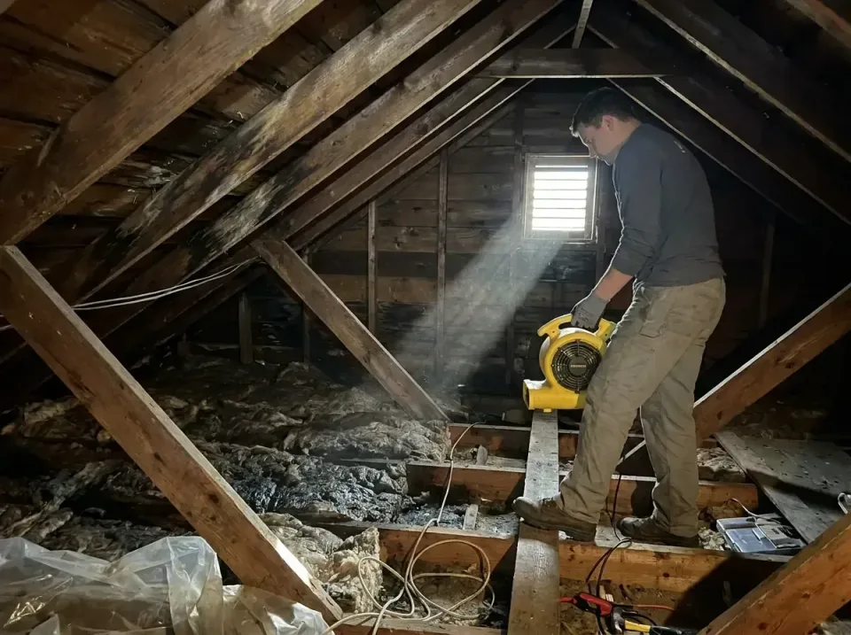 attic-water-damage-drying-proc-007 — frequently asked questions, Emergency Water Extraction & 24/7 Flood Response in McGehee…